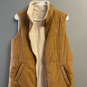 The North Face Tan Puffer Jacket